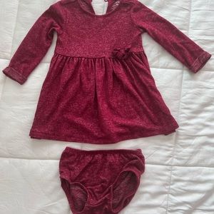 Carter’s sweater dress for baby girl 18 mo